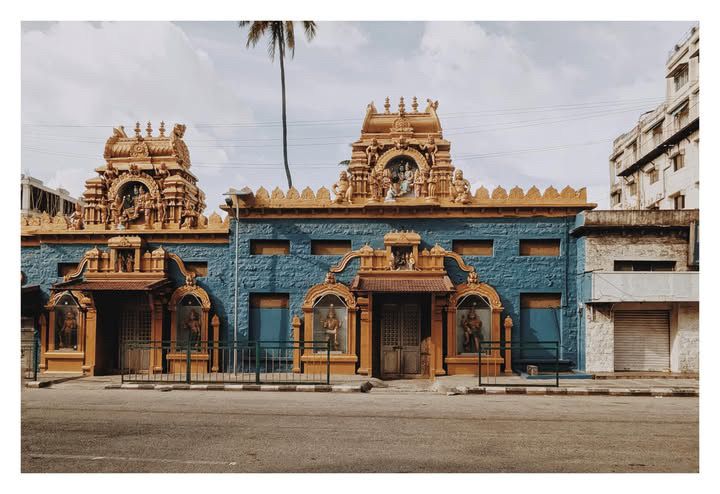 An old Bangalore street, photographed for Eyes of Luru
